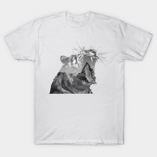 Mountain Tiger T-Shirt by theofficialdb